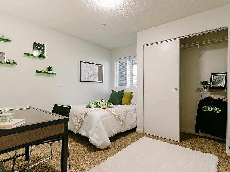Bedroom in 4 Bedroom Floor Plan