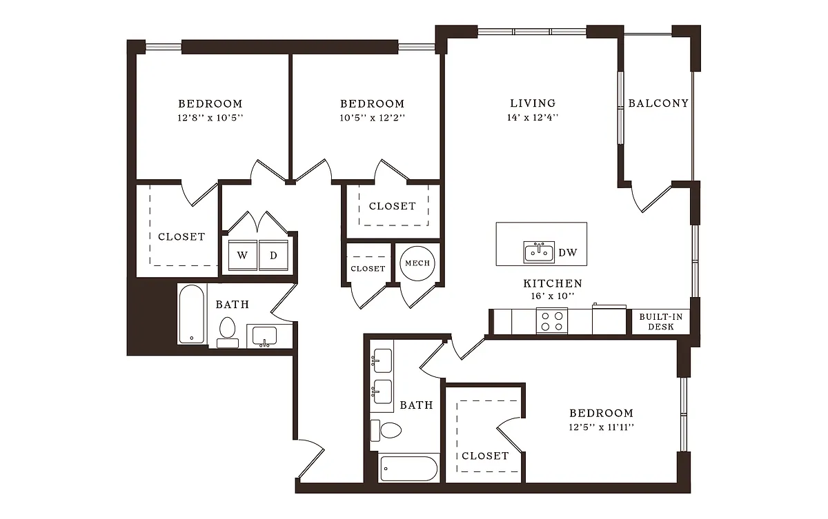 Floor plan Robinson