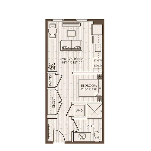 Floor plan E1F