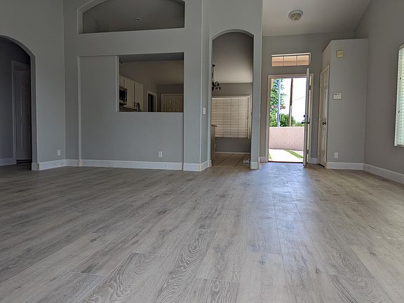 Living Room with shoe & coat closet by the entrance