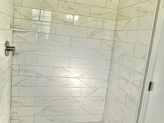 brand new master shower