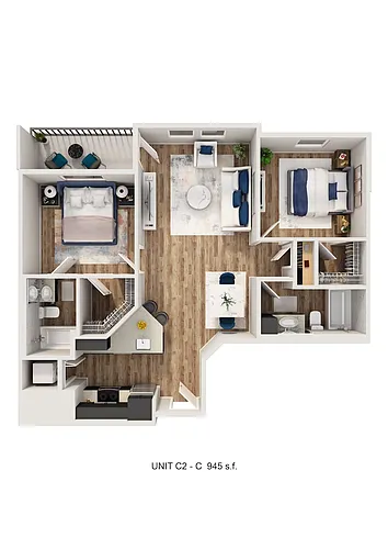 Floor plan C2c