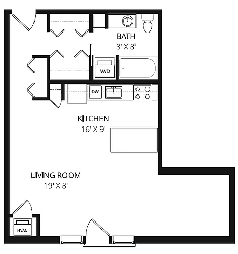 Floor plan Alcove E6
