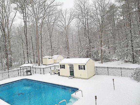 back view - bbq area, pool