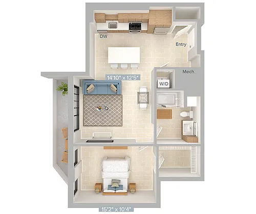 Floor plan A8