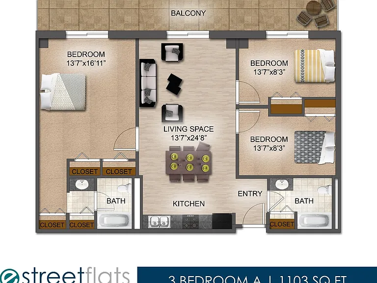 E Street Flats - Student Housing — Photo 78