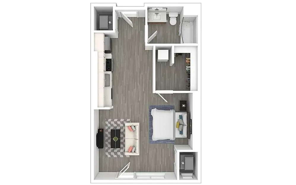 Floor plan Brickell