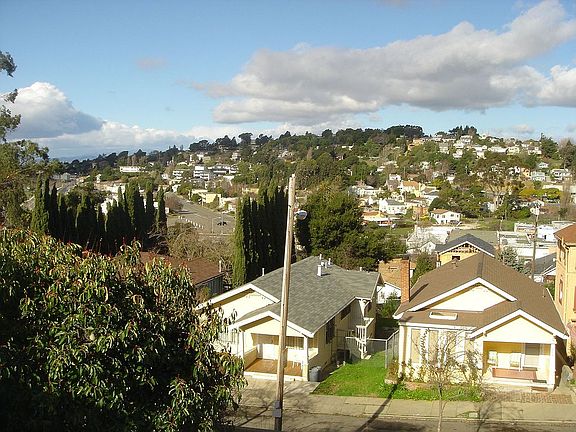 View from front steps of St. Vincent's Hill.