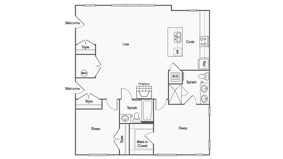 Floor plan C3