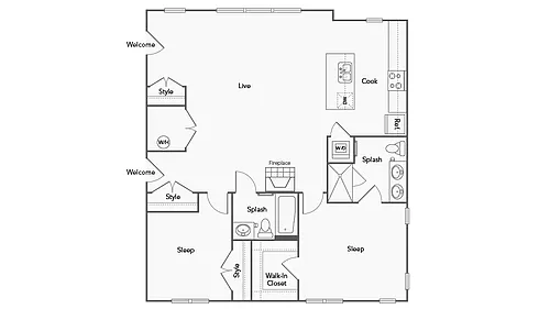 Floor plan C3