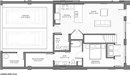 Floor plan Flatirons