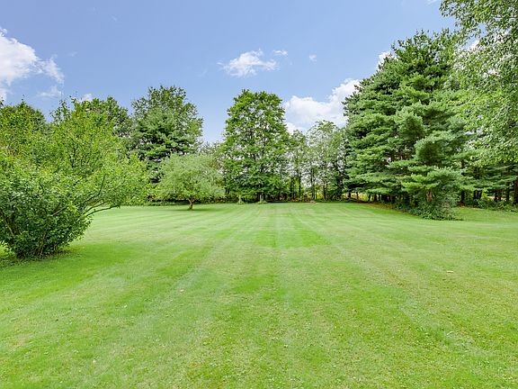 On almost an acre lot