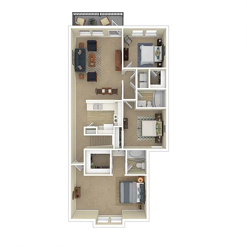 Floor plan C1