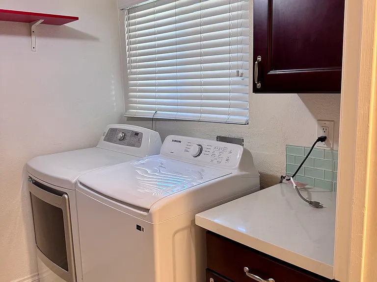 Laundry area