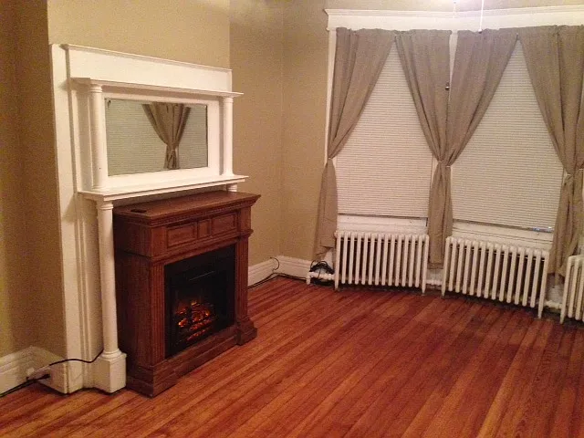 2nd floor fireplace 