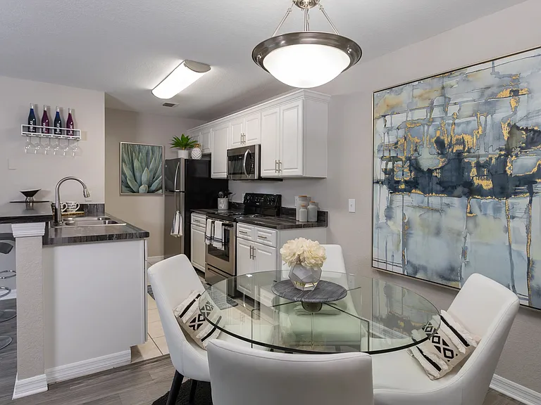 Embrace the airy flow of our expansive floor plans offering seamless conversations and easy living.