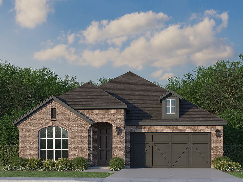 Plan 1522 Elevation A by American Legend Homes