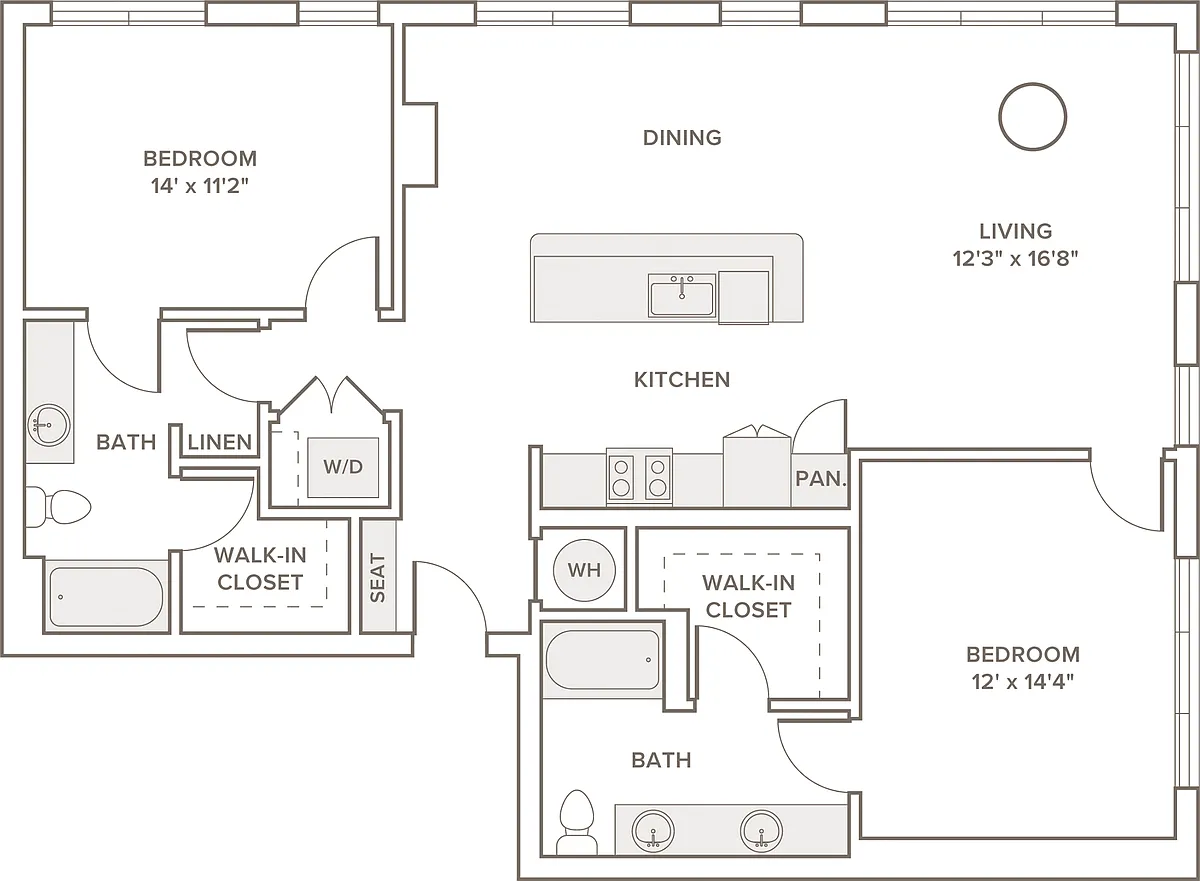 Floor plan B8