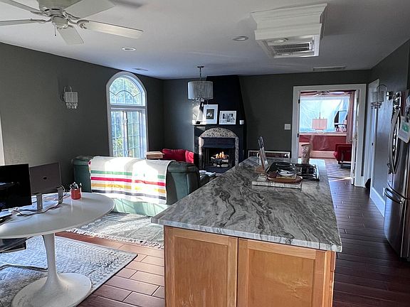 View when you come up the stairs