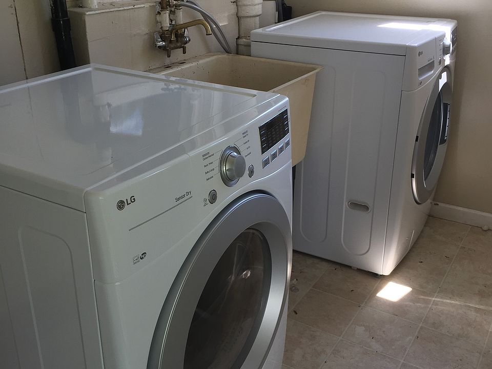 Private laundry room