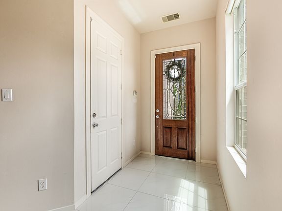 Front foyer of home.