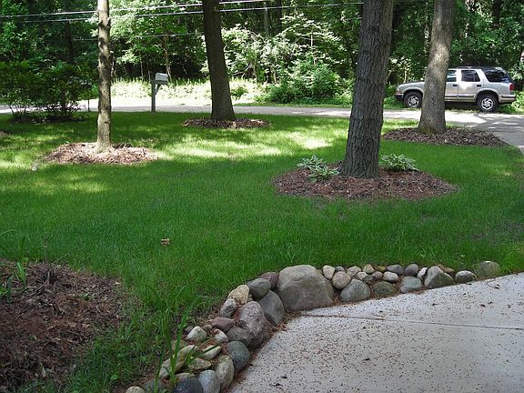 Front yard-South side