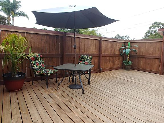 12x22 Private Deck!