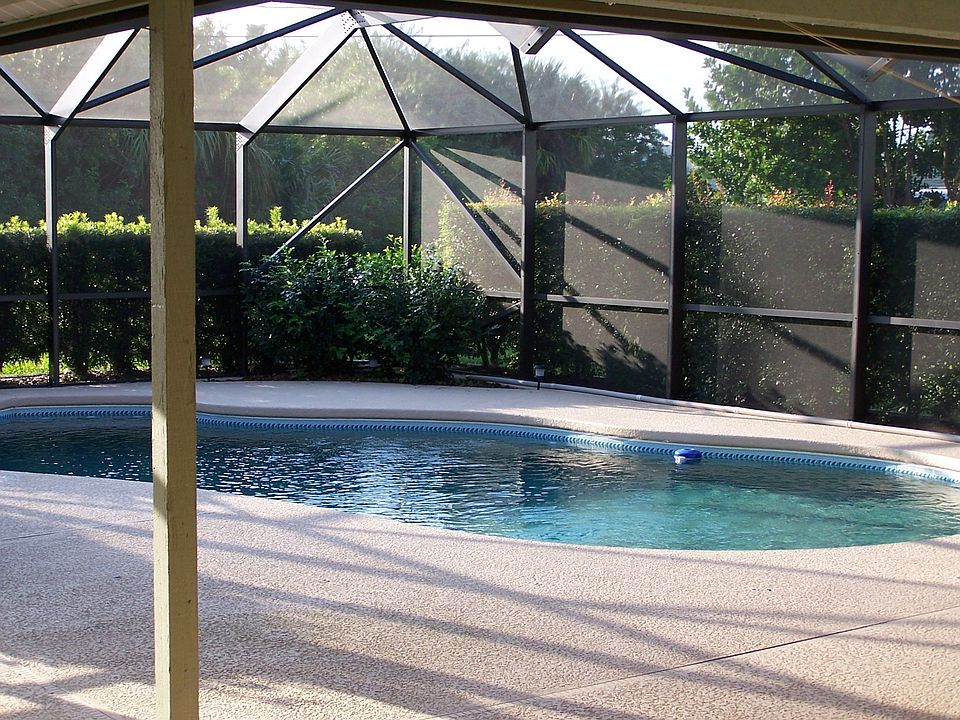 pool view from 2nd bathroom