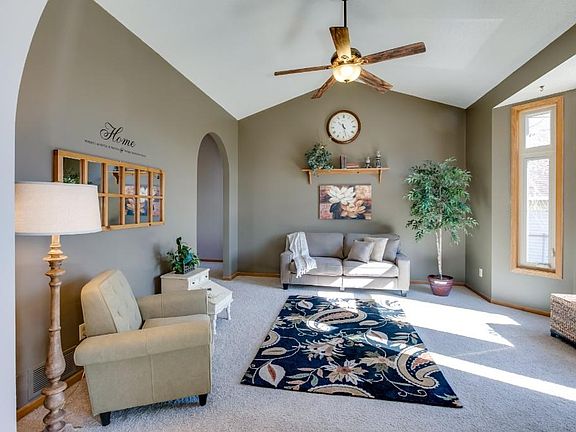 View from Front door - Formal Living and Informal Dining