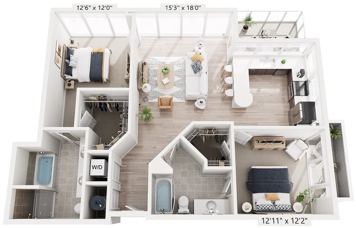 Floor plan 2A3