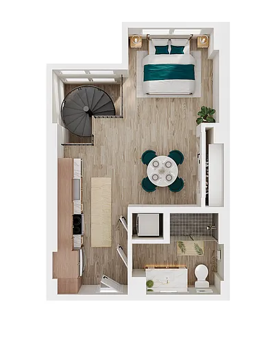 Floor plan B91