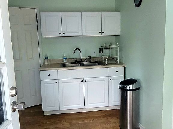 Kitchen from balcony view.