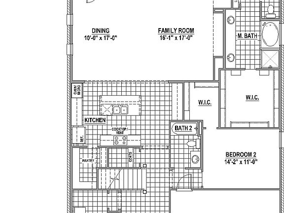 Plan 1580 1st Floor