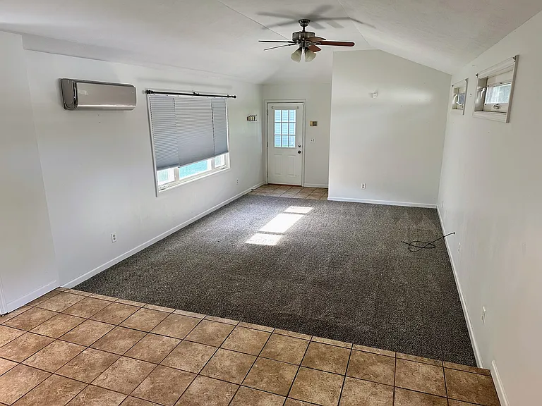 Family room on main level