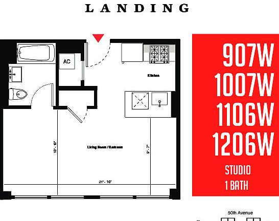 2nd image of 214 50th Ave #1106W