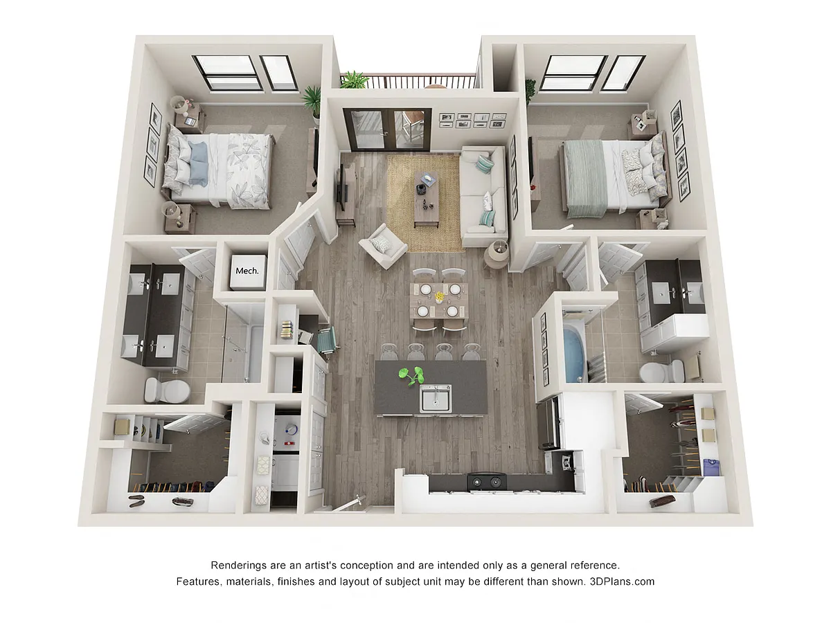 Floor plan B1