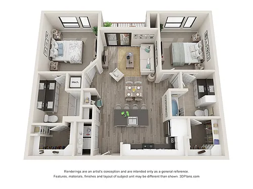 Floor plan B1