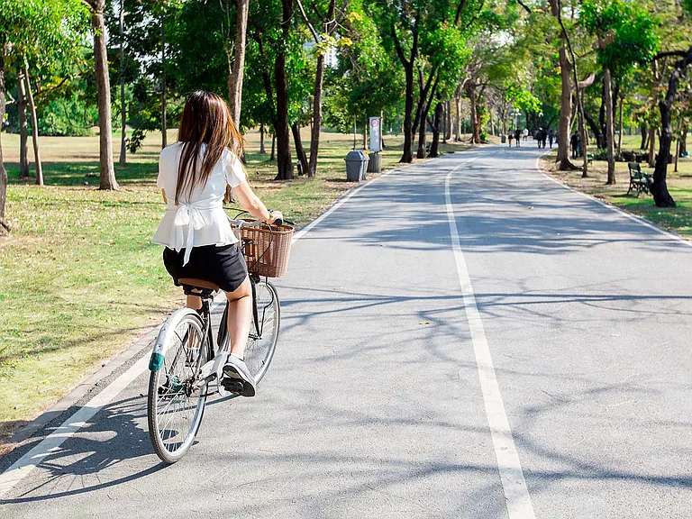 Bike trails are in your backyard