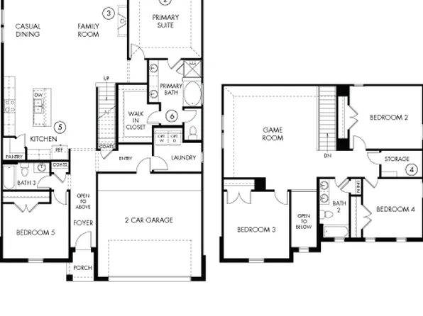 The Kessler (C454) Plan, Montgomery Oaks - Estate