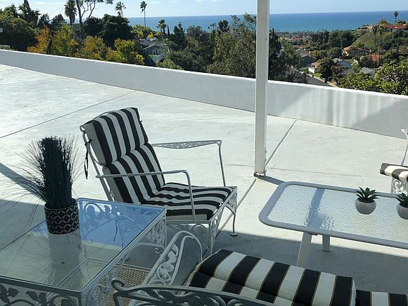 Ocean view from covered patio