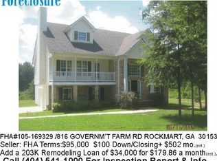816 Government Farm Rd, Rockmart, GA 30153