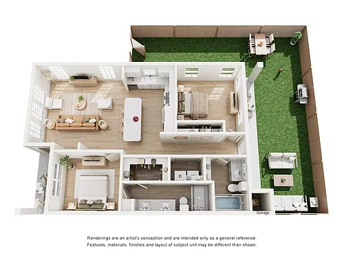 Floor plan B2 Freestanding