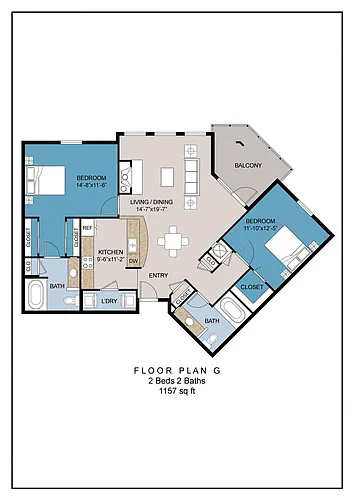Floor plan G
