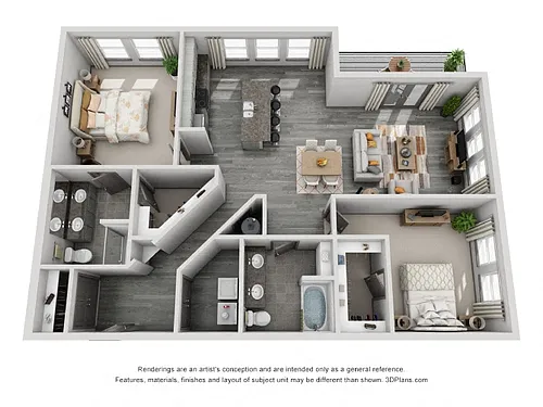 Floor plan B2