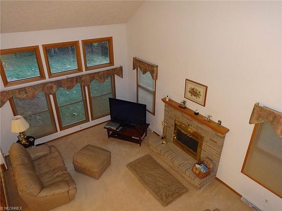 Great room with fireplace