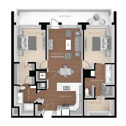 Floor plan Moline