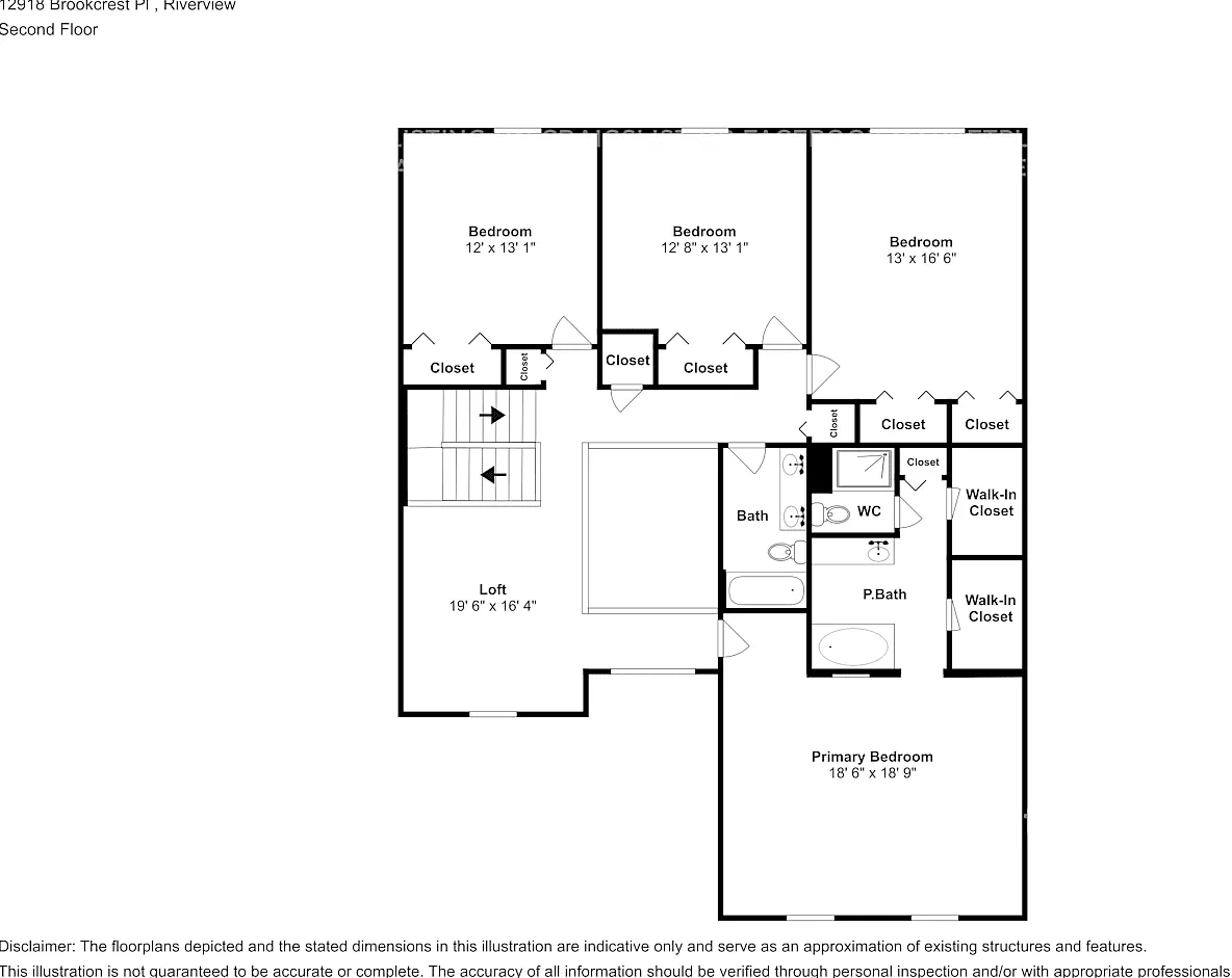 12918 Brookcrest Pl Riverview, FL 33578 — Photo 3