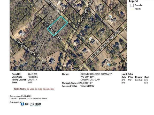 0 Cameron Ct Lot 34, Dublin, GA 31021