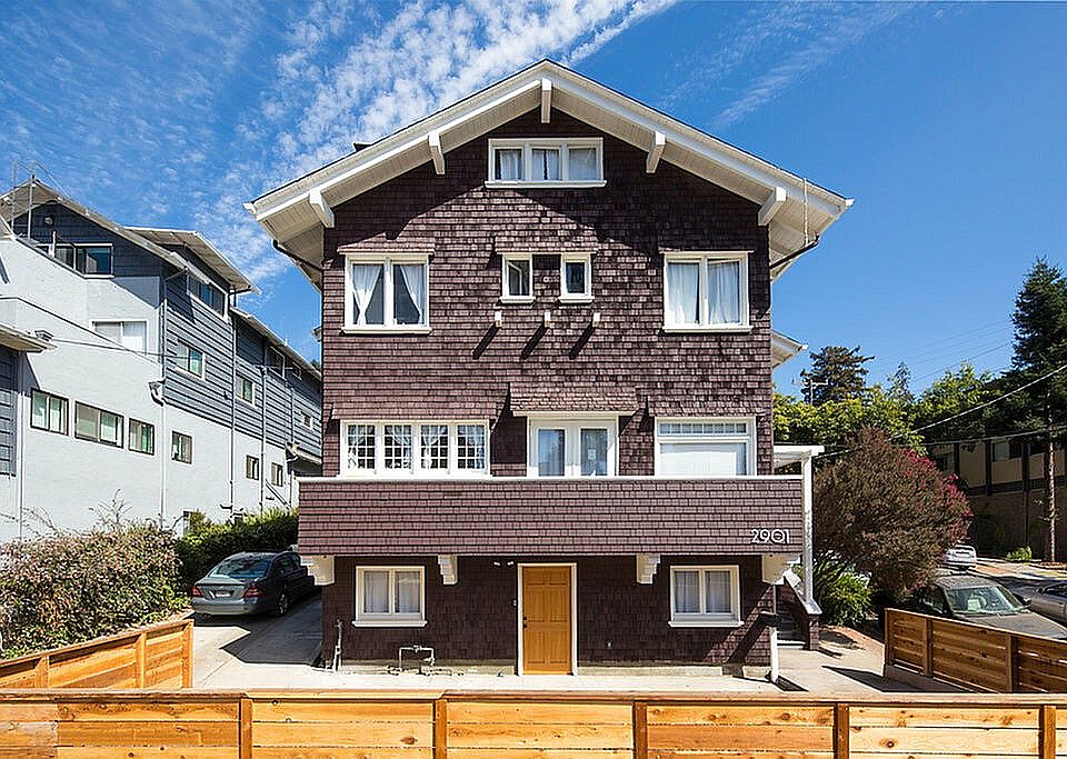 Beautiful exterior Located one block from campus