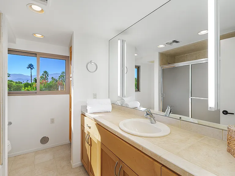GUEST HOUSE BATHROOM HAS SHOWER